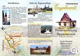 Faltflyer Layoutvorschlag - Haus Engelhardt Ferienwohnungen Schellerhau